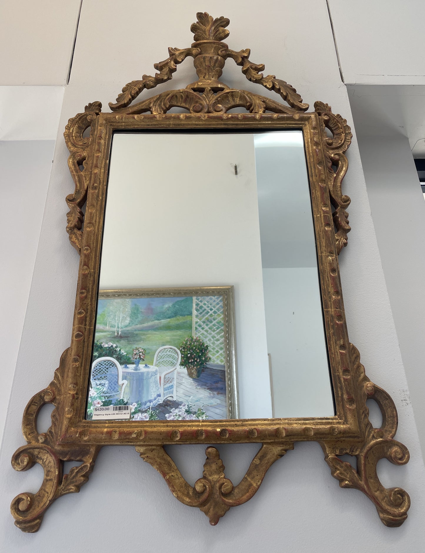 Regency Style Gilt Mirror AS IS (0B5005)