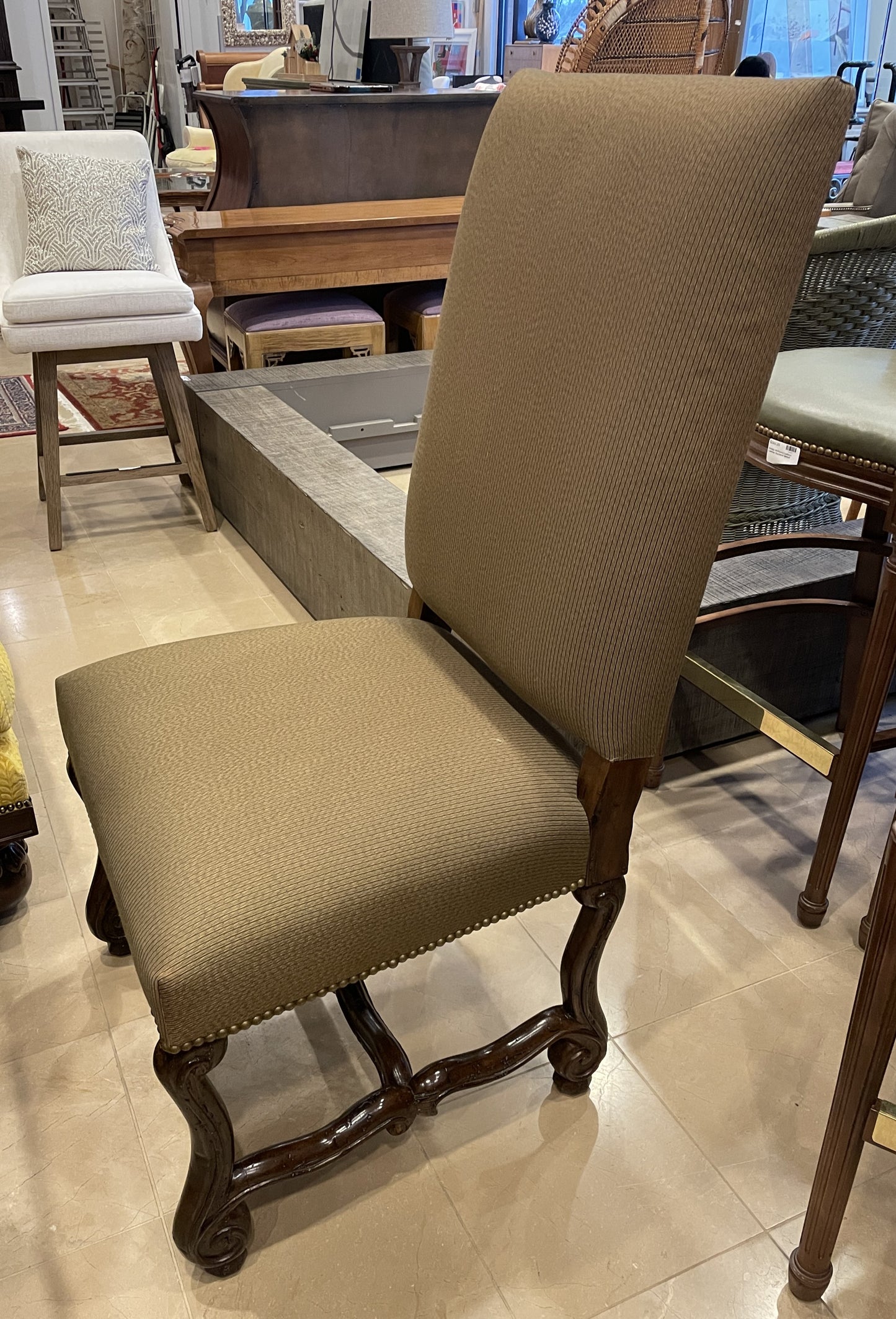 Marge Carson San Marino Dining Chairs, set of 8 (0JQ004)