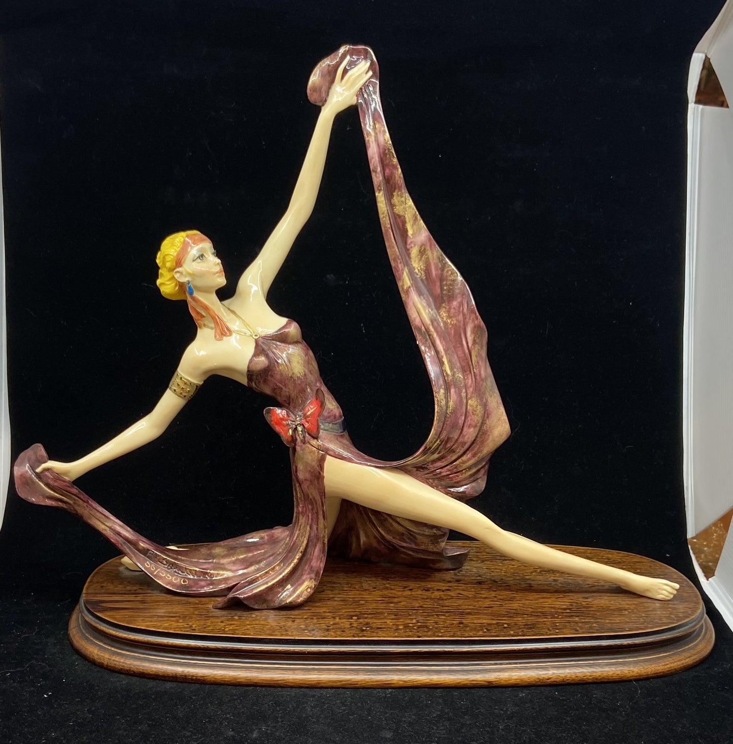 A. Santini Porcelain Sculpture of a Dancer (26672)