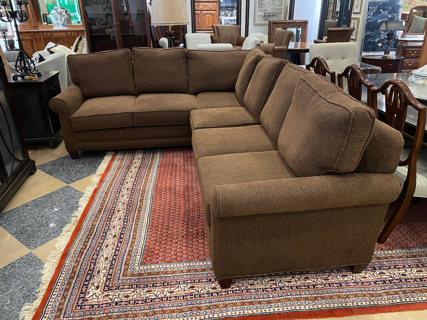 Marshfield for Penny Mustard 9000 Simply Yours Sectional, BRAND NEW!! (0NB001)