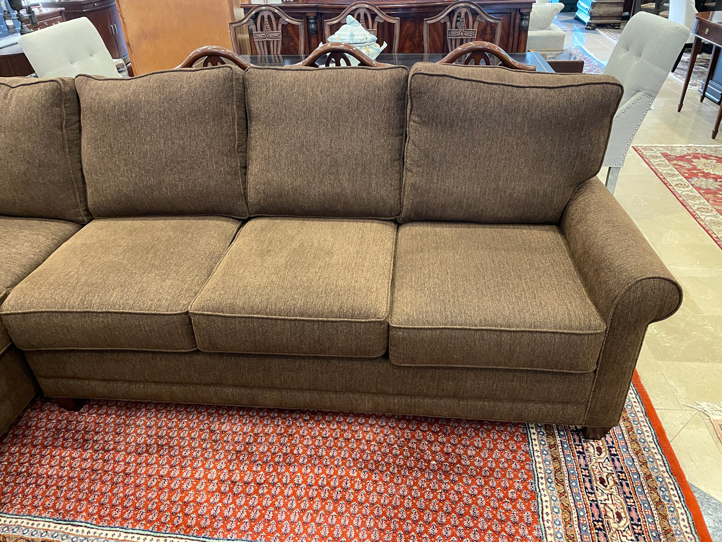 Marshfield for Penny Mustard 9000 Simply Yours Sectional, BRAND NEW!! (0NB001)