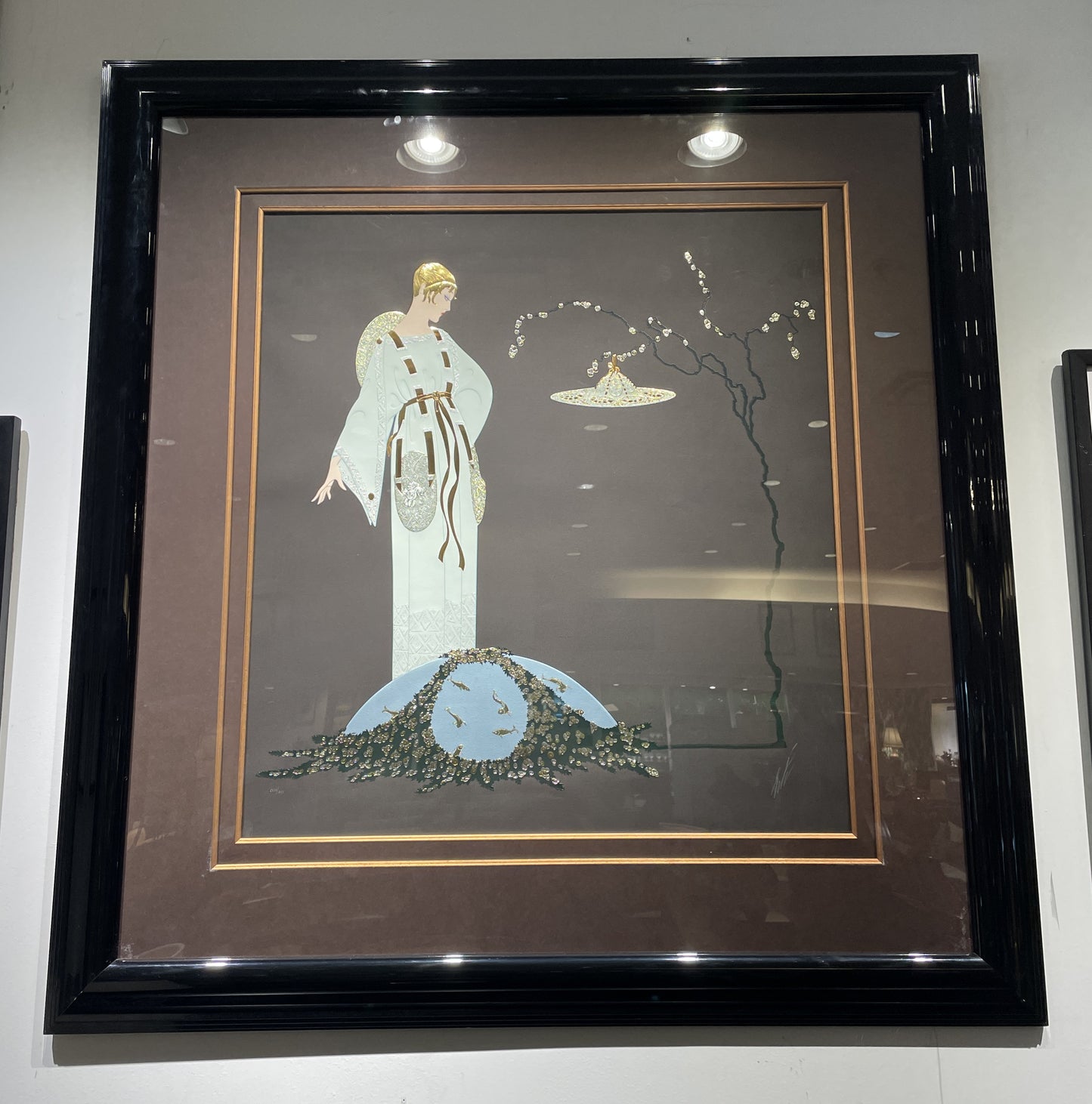 Erte (Romain de Tirtoff, Russian/French, 1892-1990) "Moon Garden" Limited Edition 152/200 (02J00K)