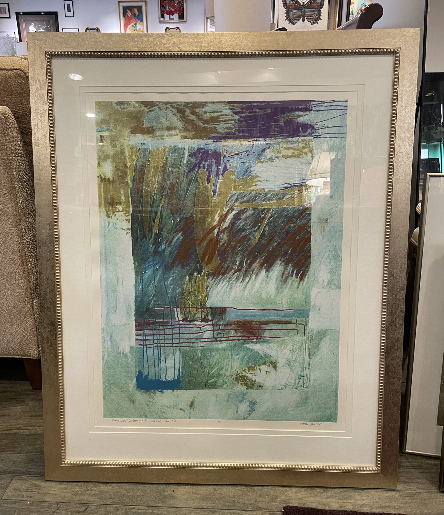 Willliam Janosco Bandelier Lithograph (0ND00Q)