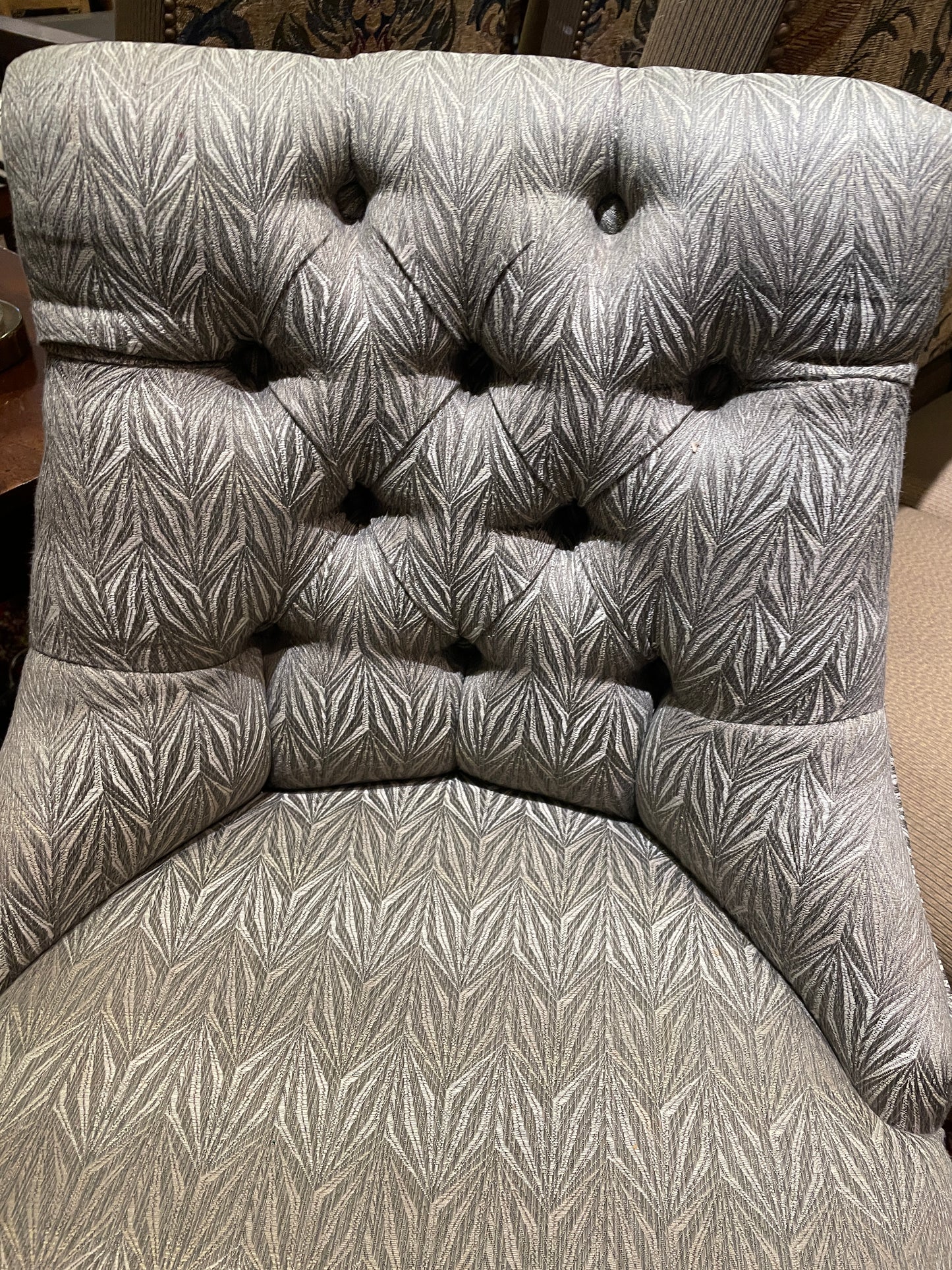 Century Upholstered Swivel Barstool (Four available) (0JQ006)