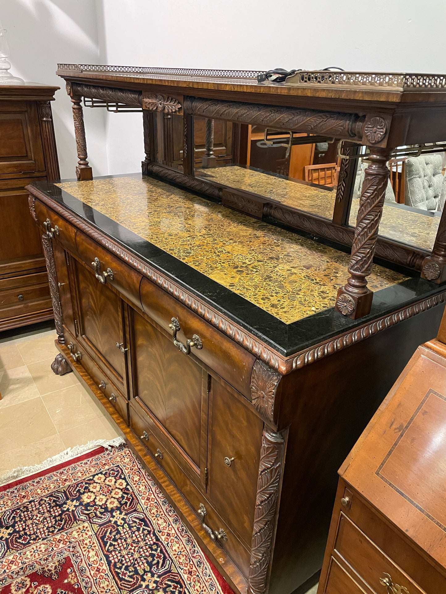 Maitland Smith Buffet with Inlay (0JQ008)