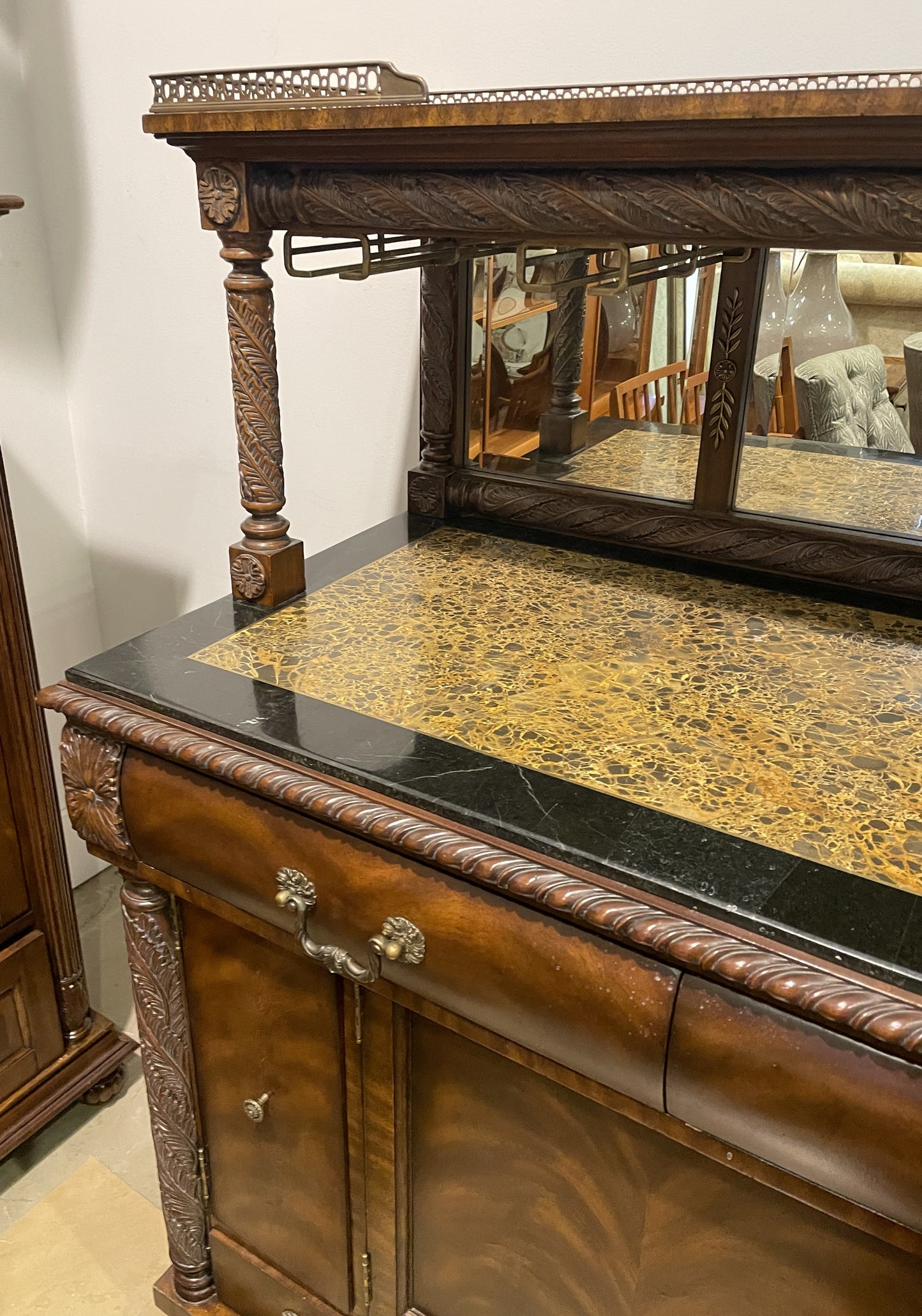 Maitland Smith Bar Cabinet, AS IS (0JQ00D)