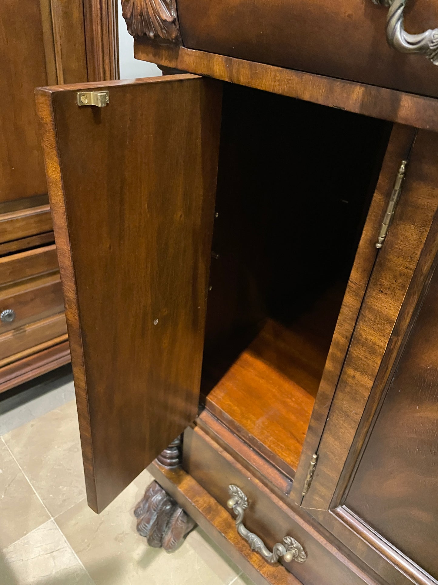 Maitland Smith Bar Cabinet, AS IS (0JQ00D)