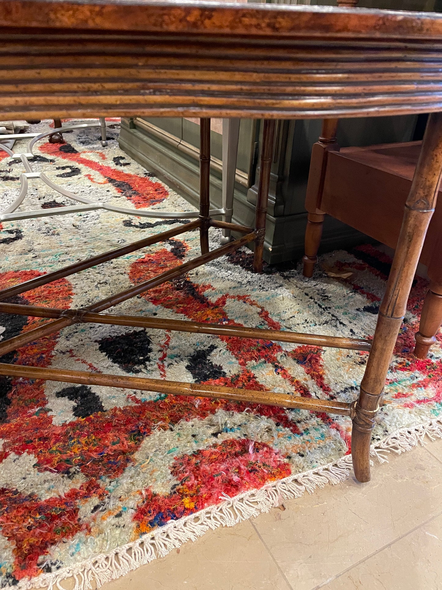 Maitland Smith Coffee table with relief center (0JQ007)