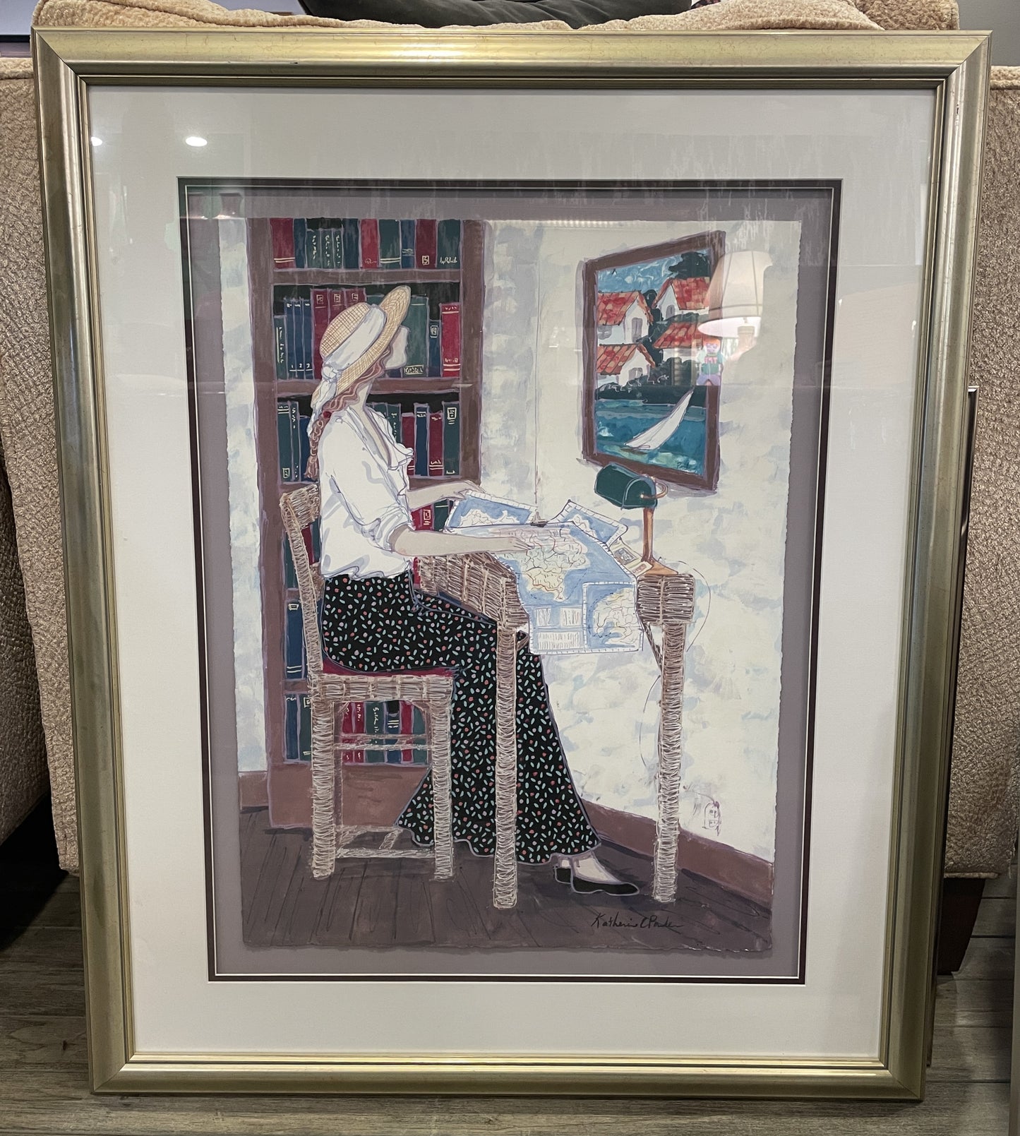 Katherine Parker "Woman at Desk" (0ND00I)