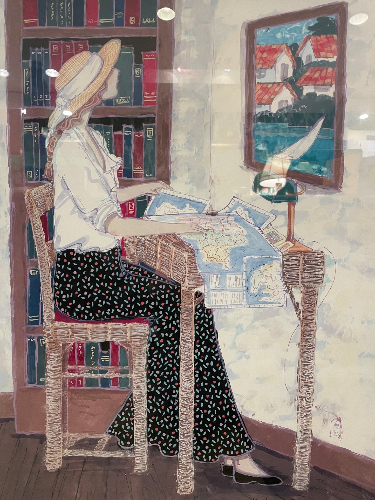 Katherine Parker "Woman at Desk" (0ND00I)