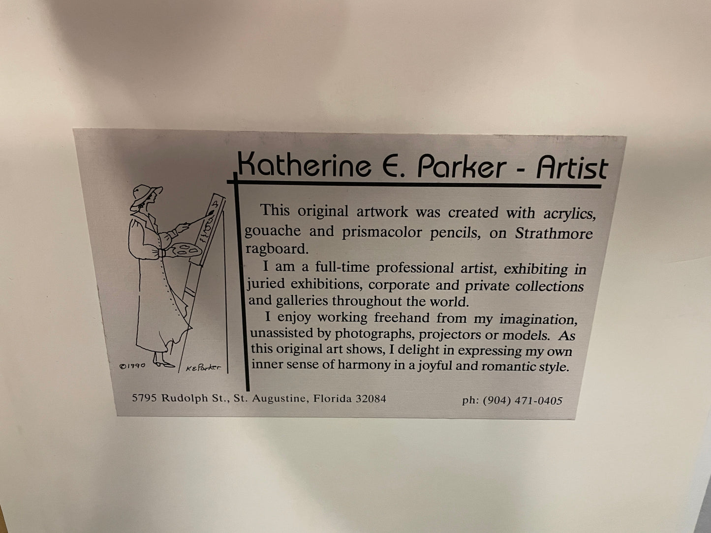 Katherine Parker "Woman at Desk" (0ND00I)