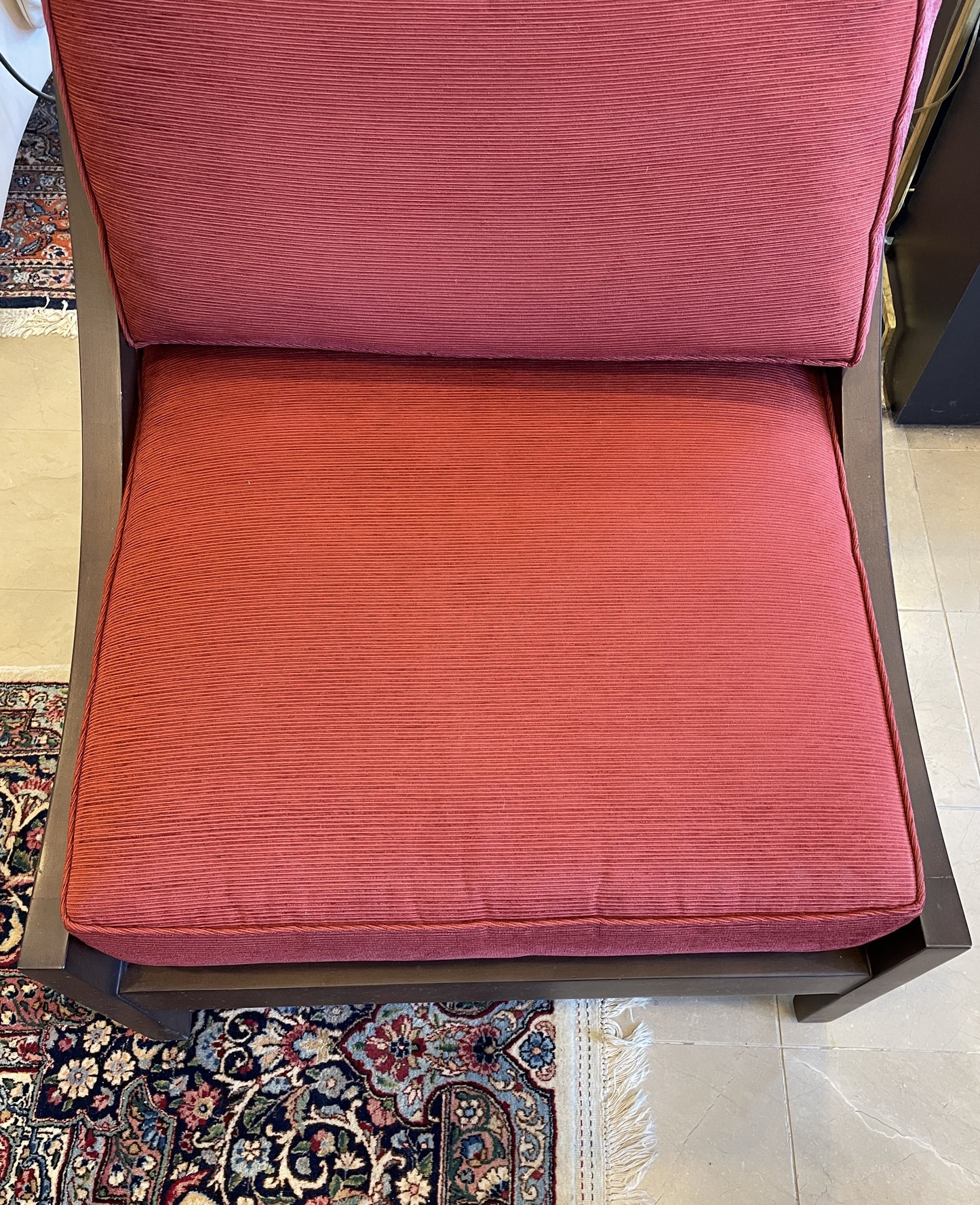 Pearson Occasional Chair with Wood Frame (2 Available) (0BZ00X)