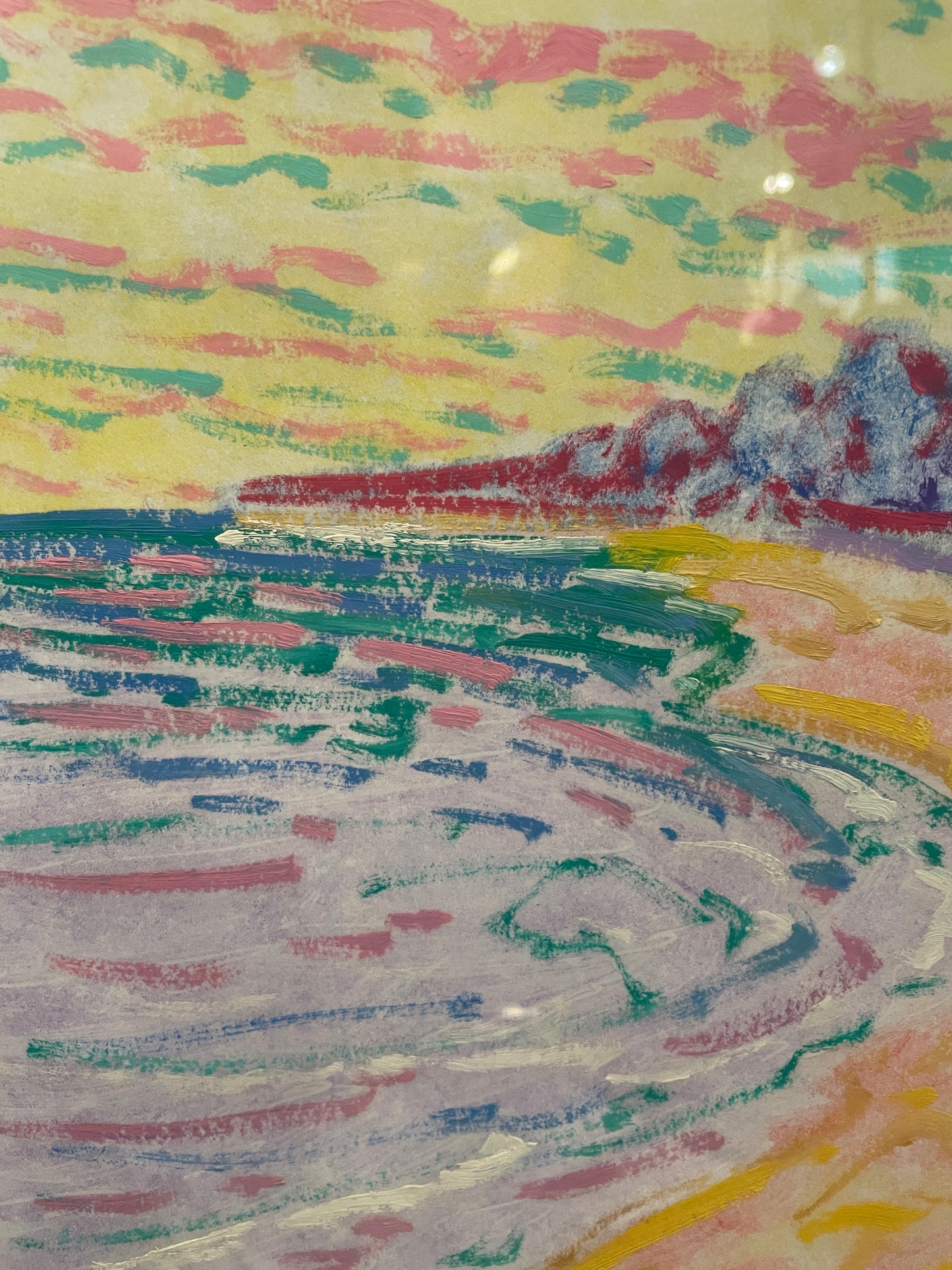 Bruce Wood Original Acrylic Abstract (0ND005)