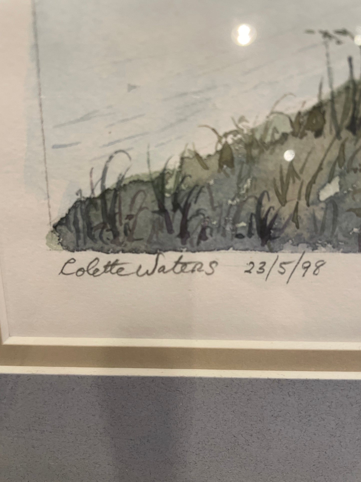 Colette Waters Dublin Watercolor (0ND008)