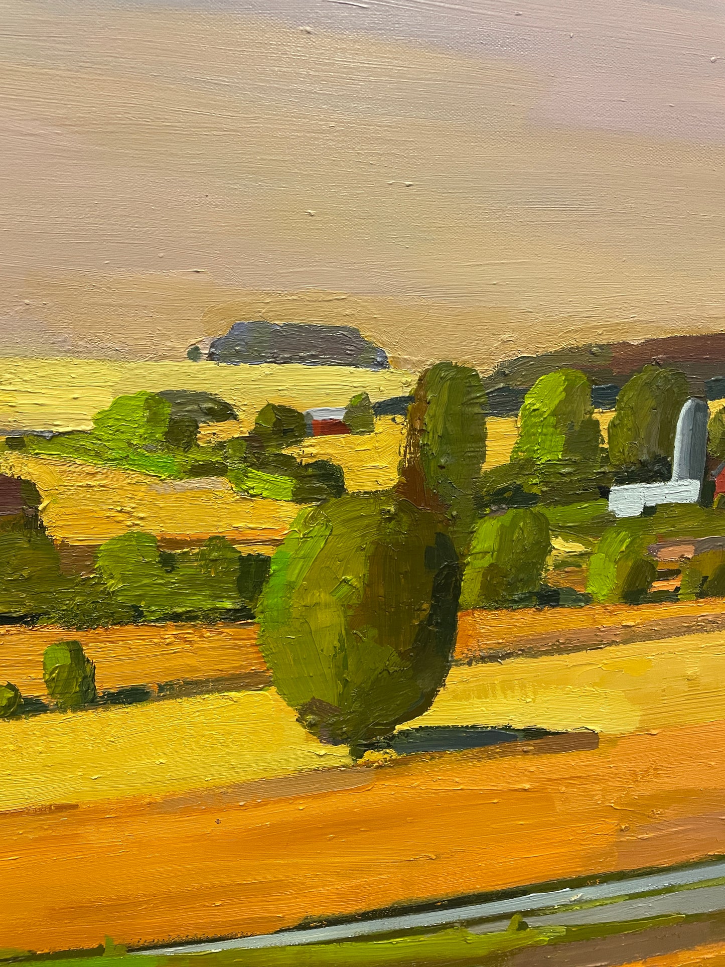 Michael Collins Acrylic "Rolling HIlls", AS IS (0ND00E)