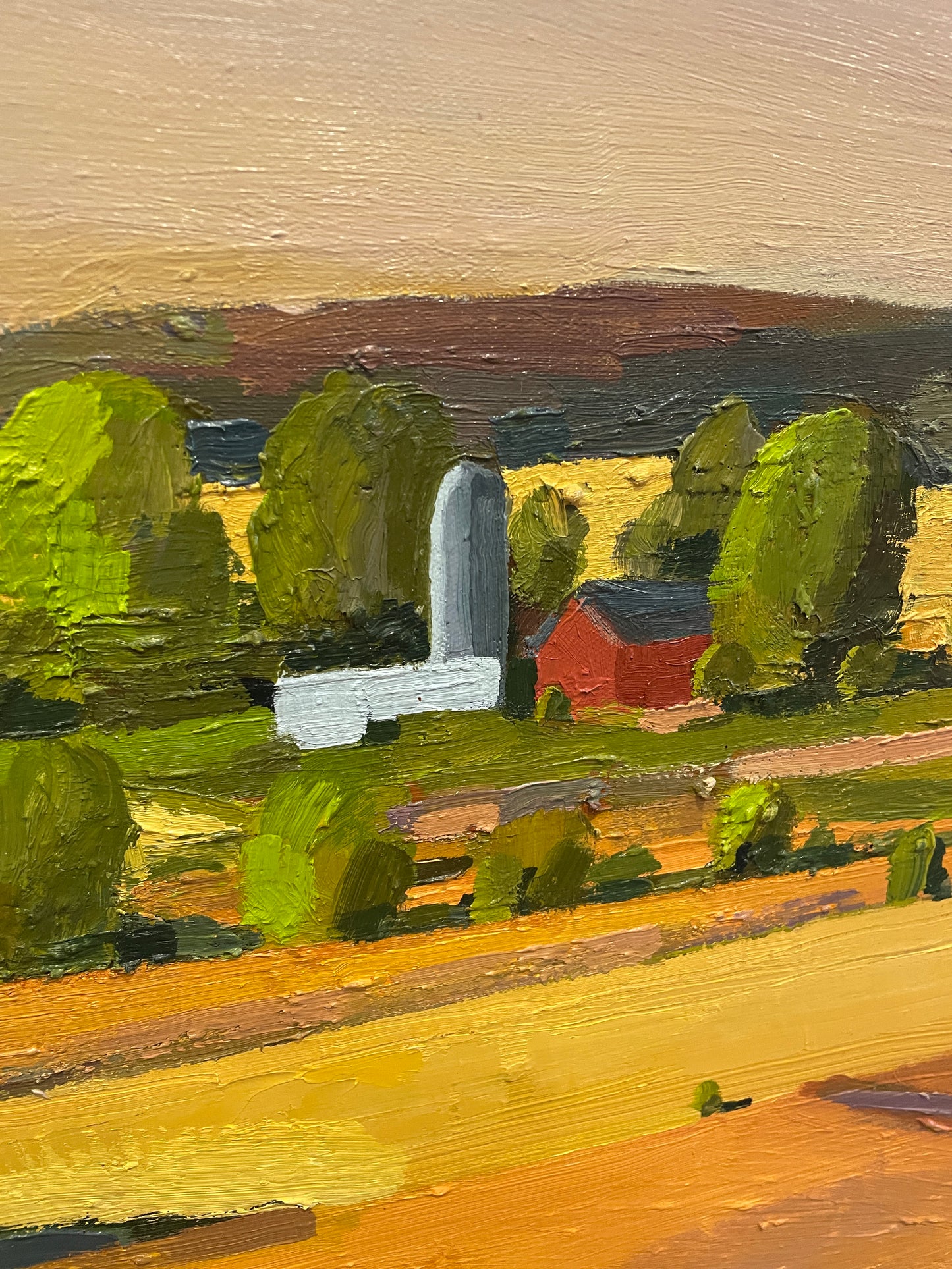 Michael Collins Acrylic "Rolling HIlls", AS IS (0ND00E)