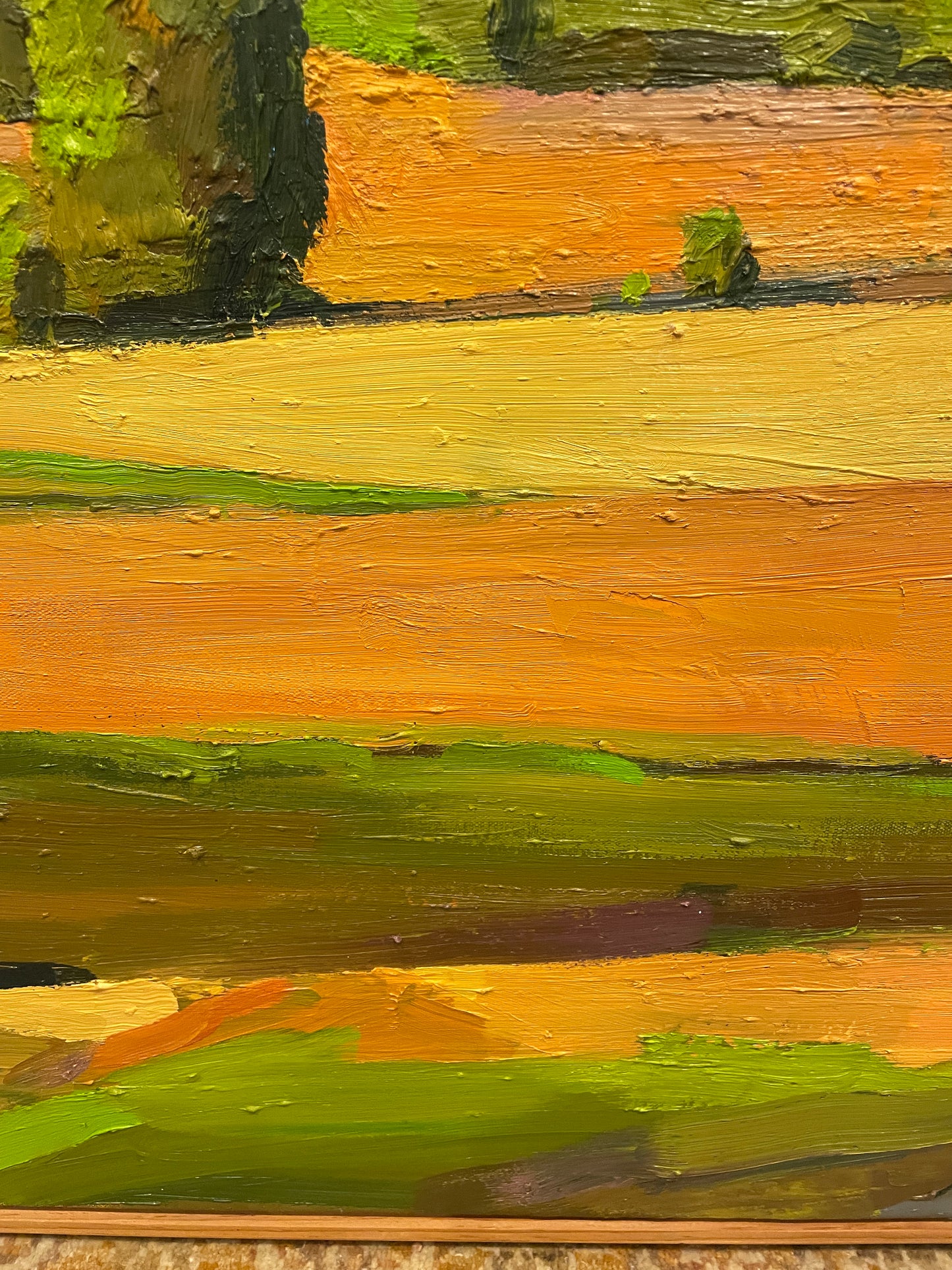 Michael Collins Acrylic "Rolling HIlls", AS IS (0ND00E)