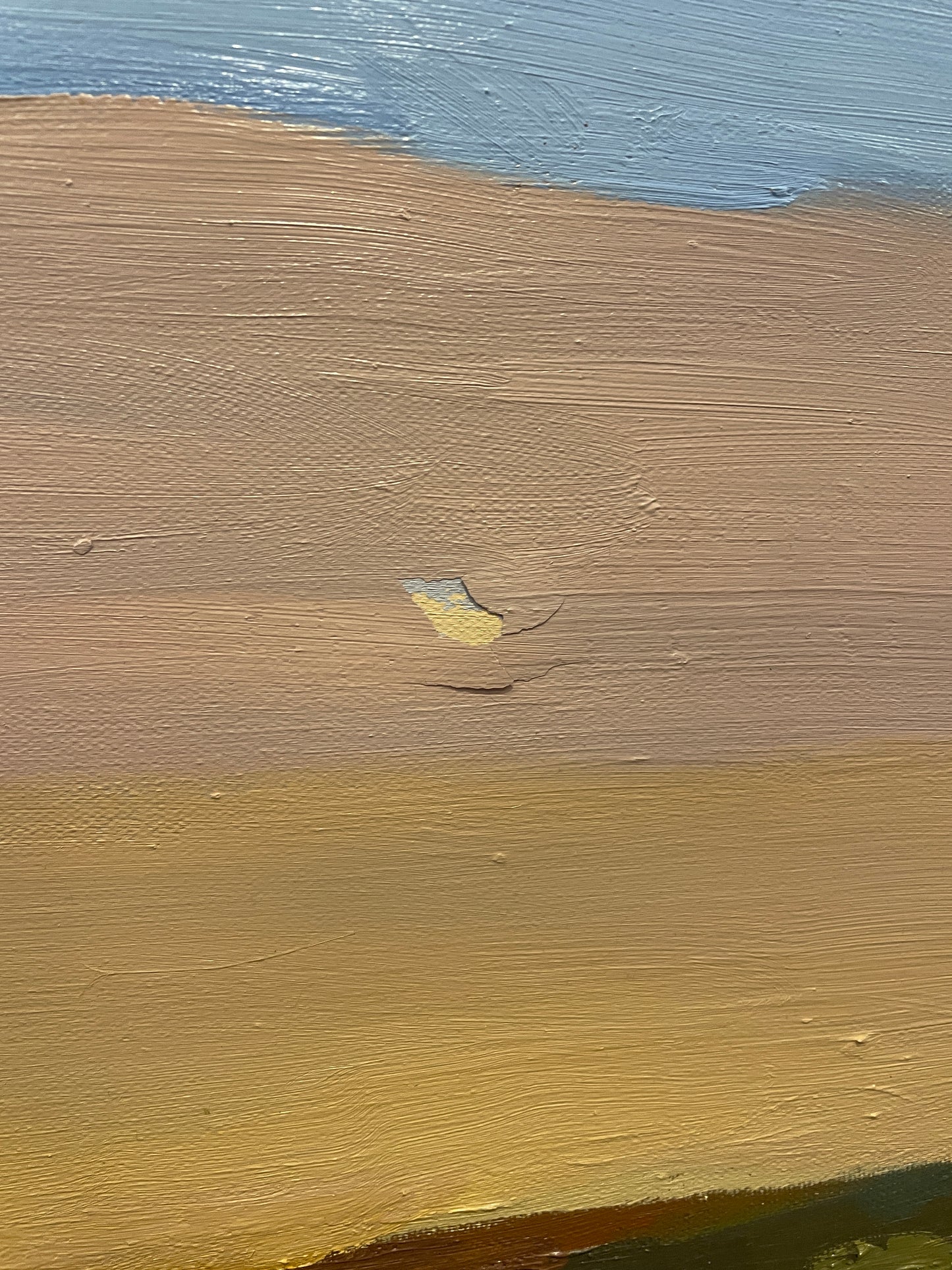 Michael Collins Acrylic "Rolling HIlls", AS IS (0ND00E)