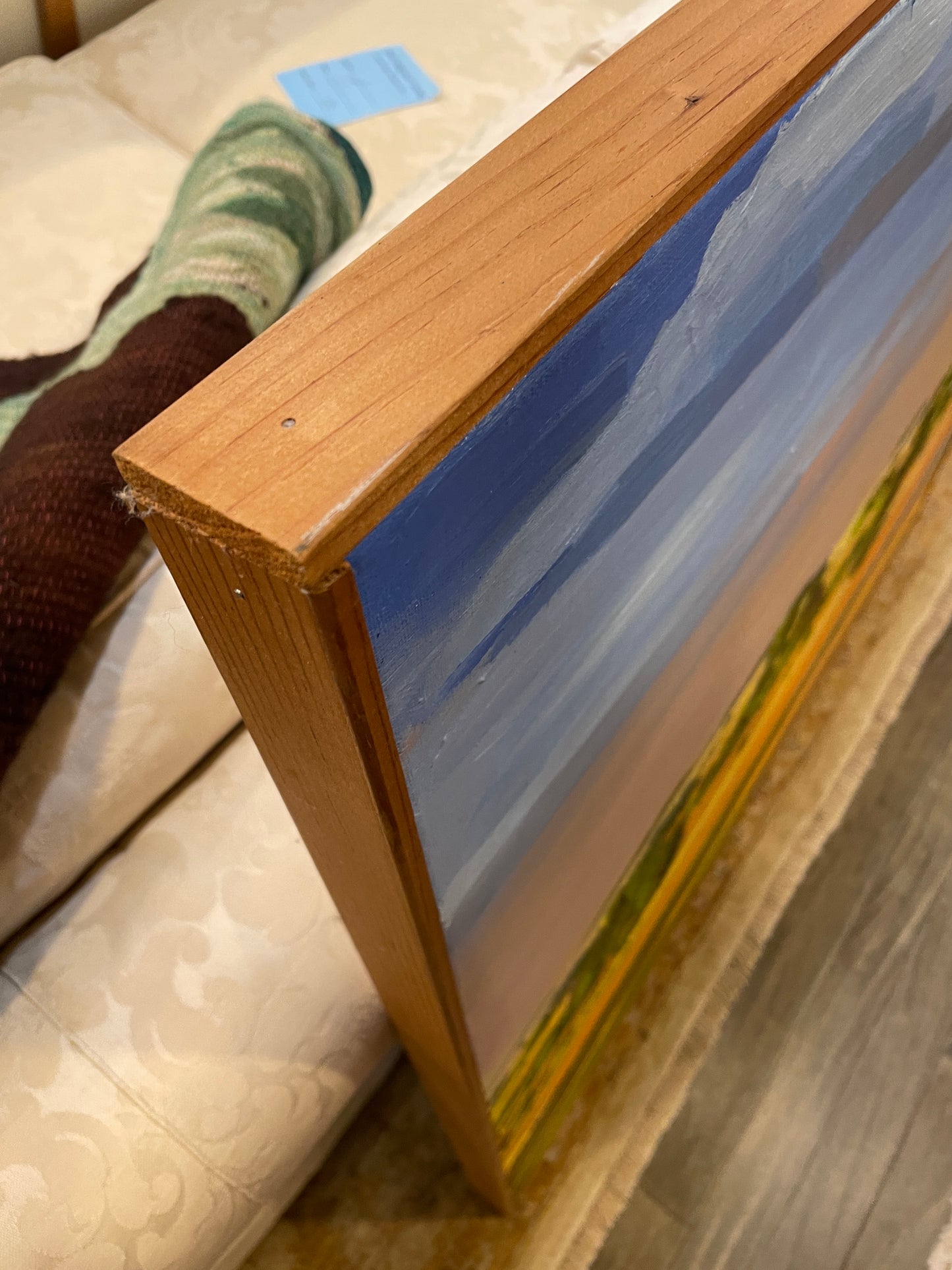 Michael Collins Acrylic "Rolling HIlls", AS IS (0ND00E)