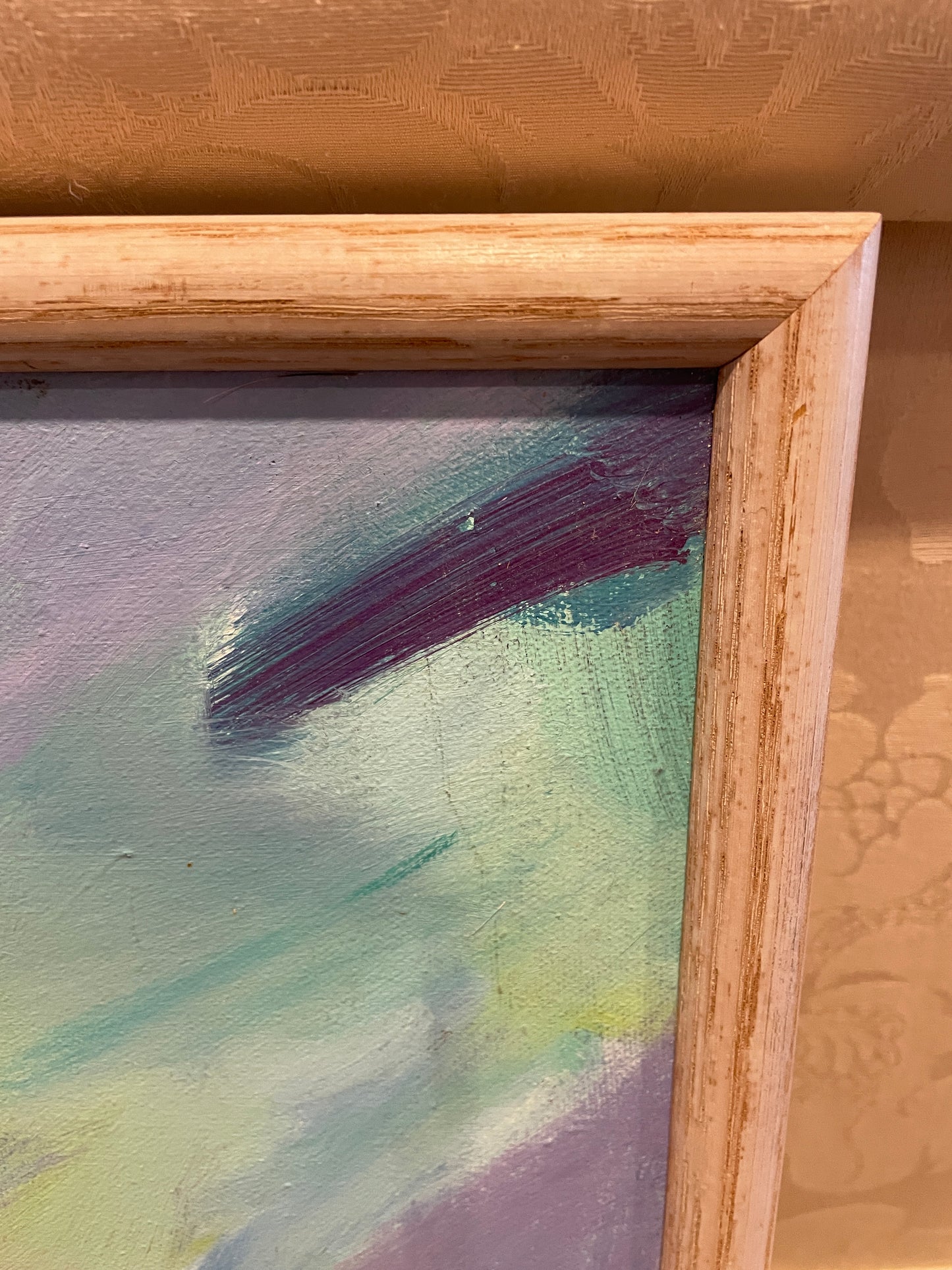 William Janosco Blue Abstract (0ND002)