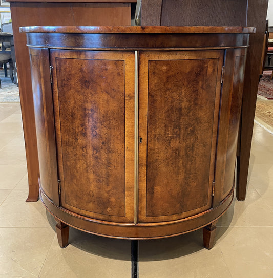 Banded Demilune Chest AS IS (with Key) (0BZ01B)