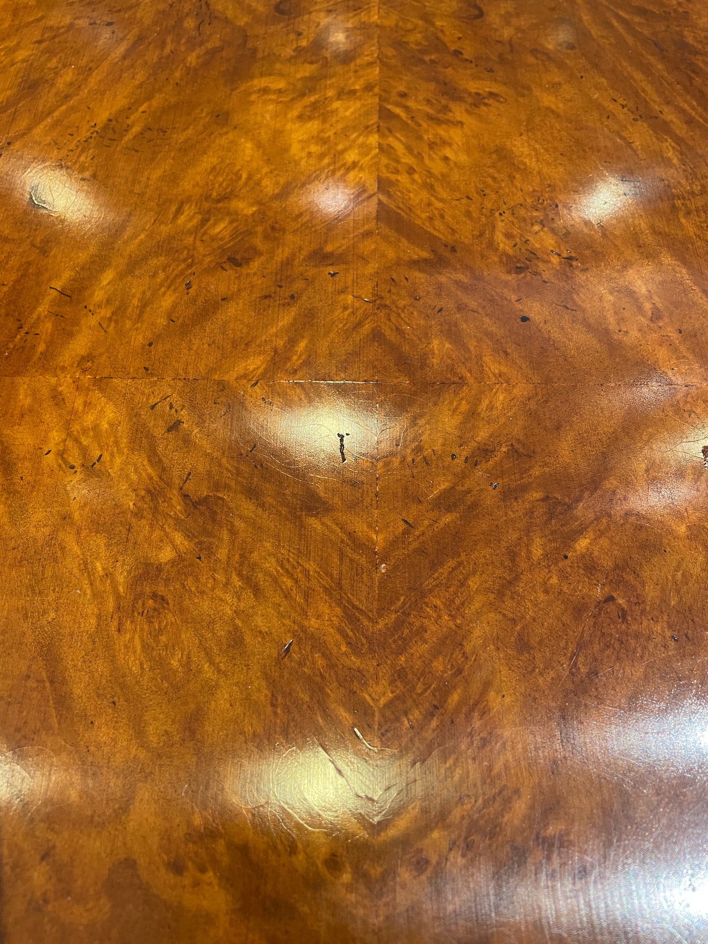 Banded Demilune Chest AS IS (with Key) (0BZ01B)