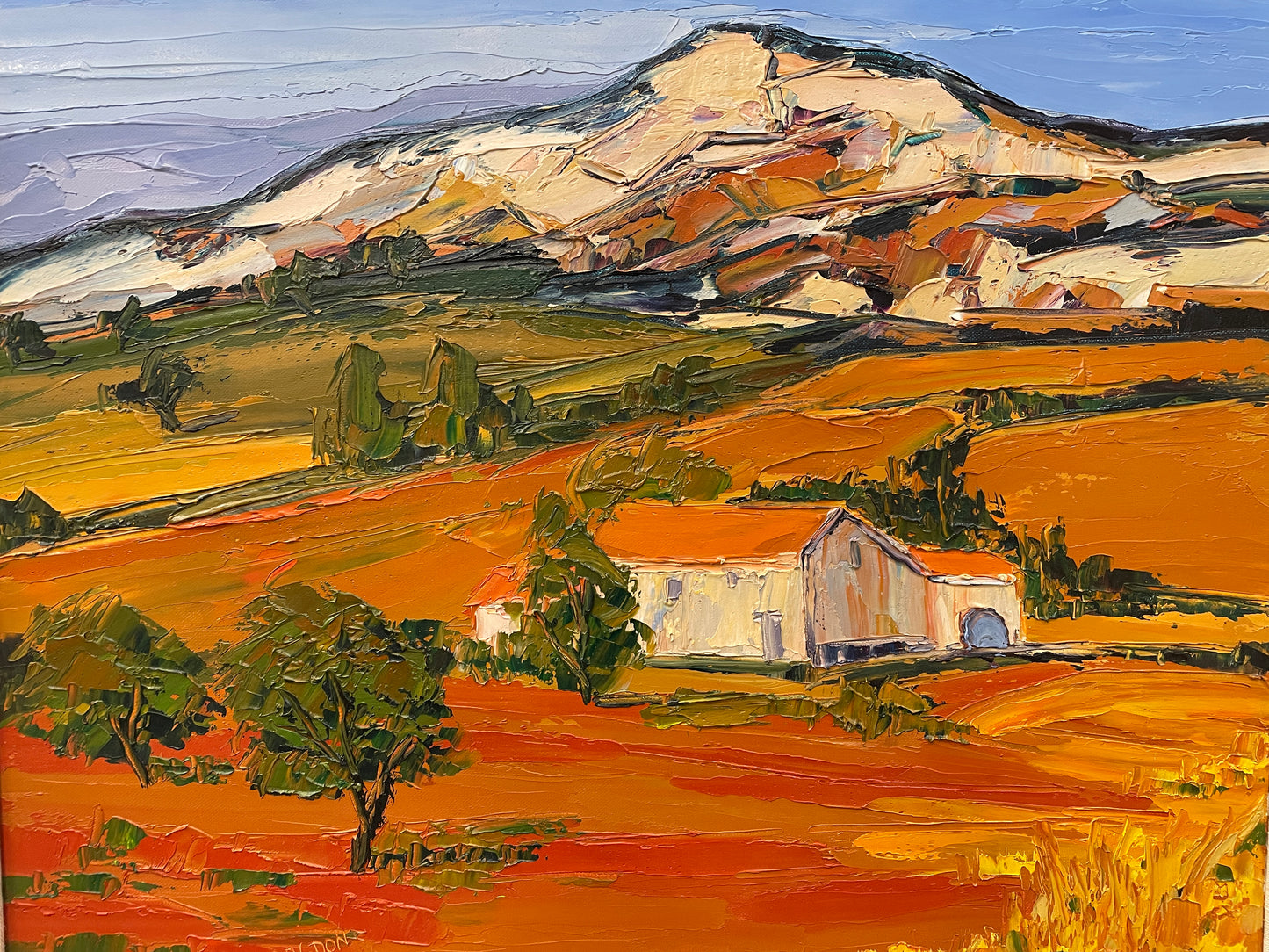 M Bagdon Southwest Acrylic on Canvas (0ND00K)