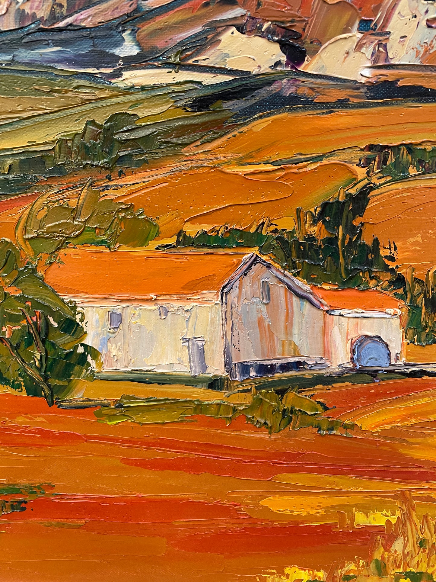 M Bagdon Southwest Acrylic on Canvas (0ND00K)