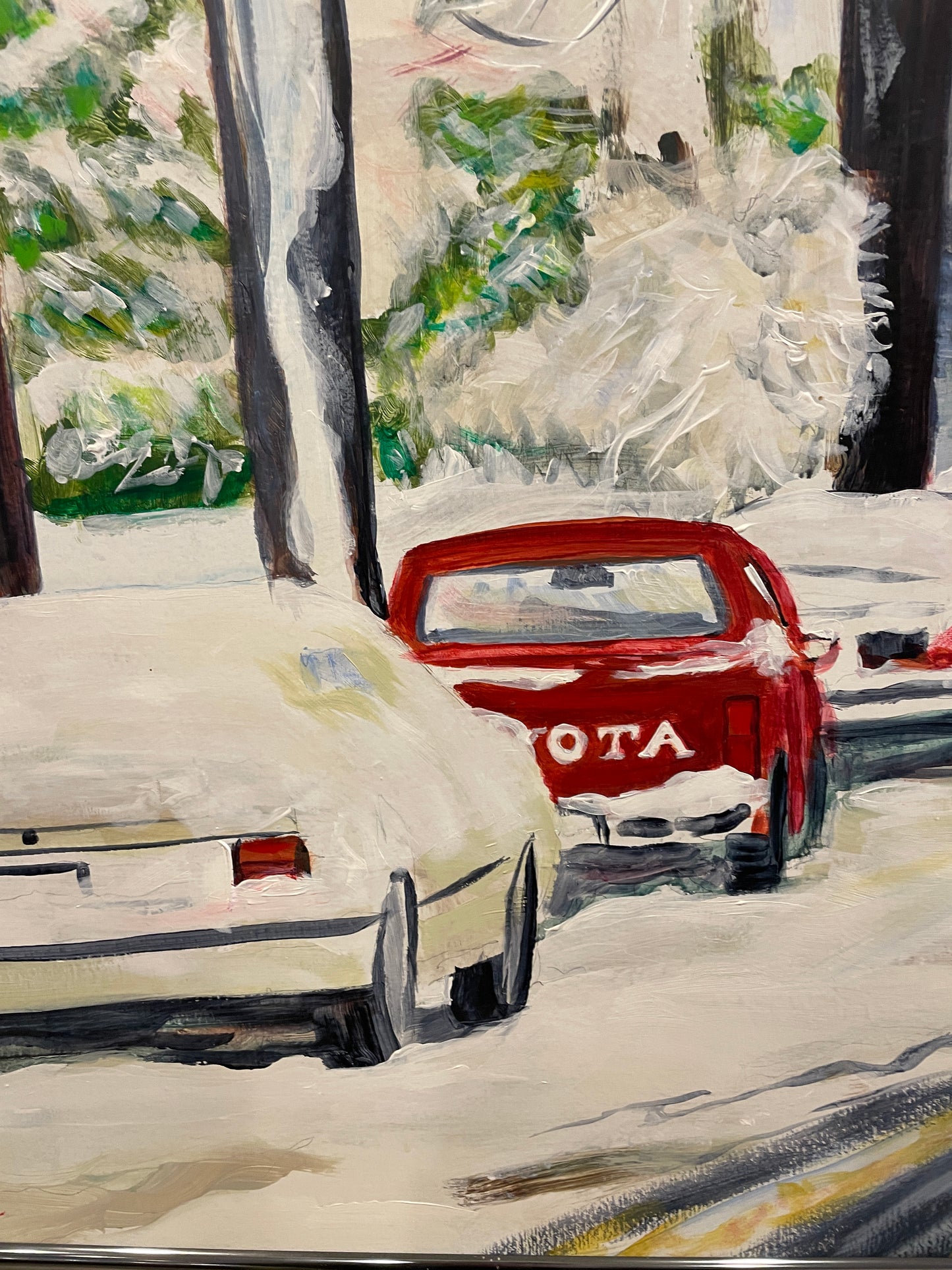 G Grace Rural Street Scene Acrylic (0ND00H)