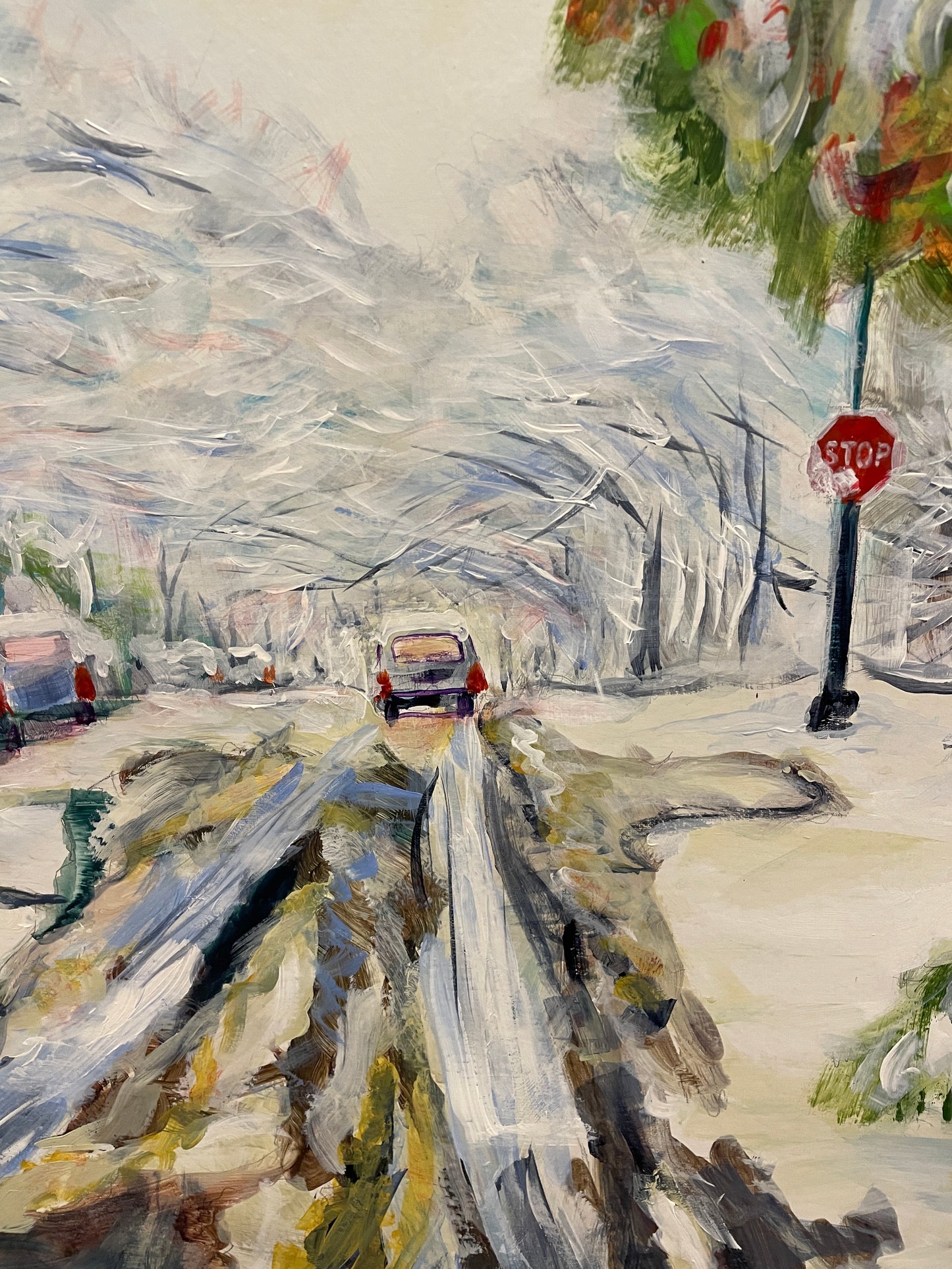 G Grace Rural Street Scene Acrylic (0ND00H)