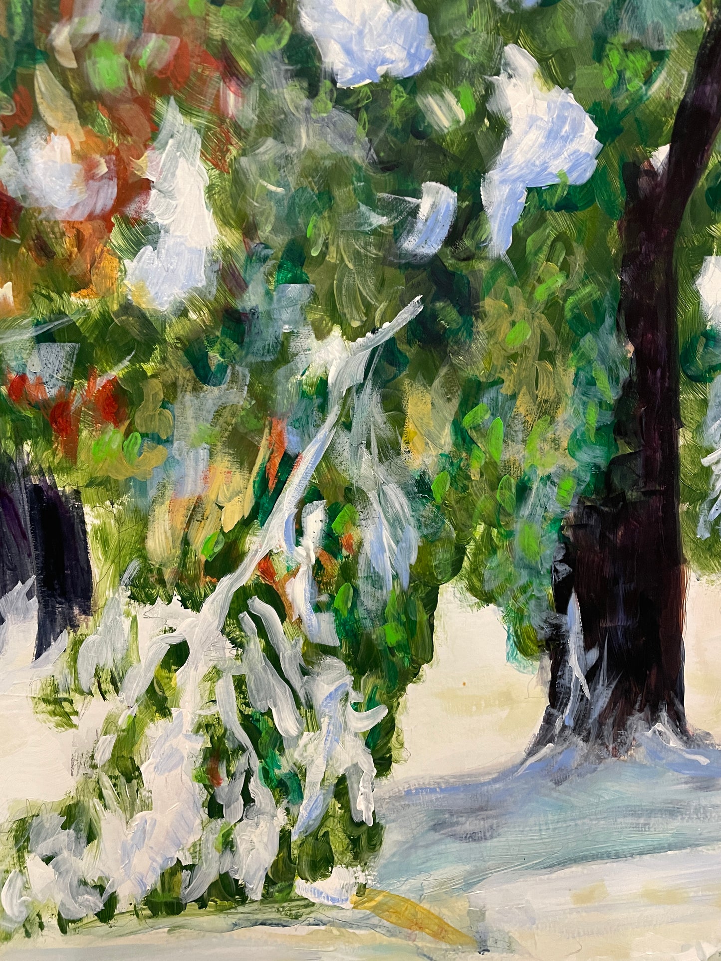 G Grace Rural Street Scene Acrylic (0ND00H)