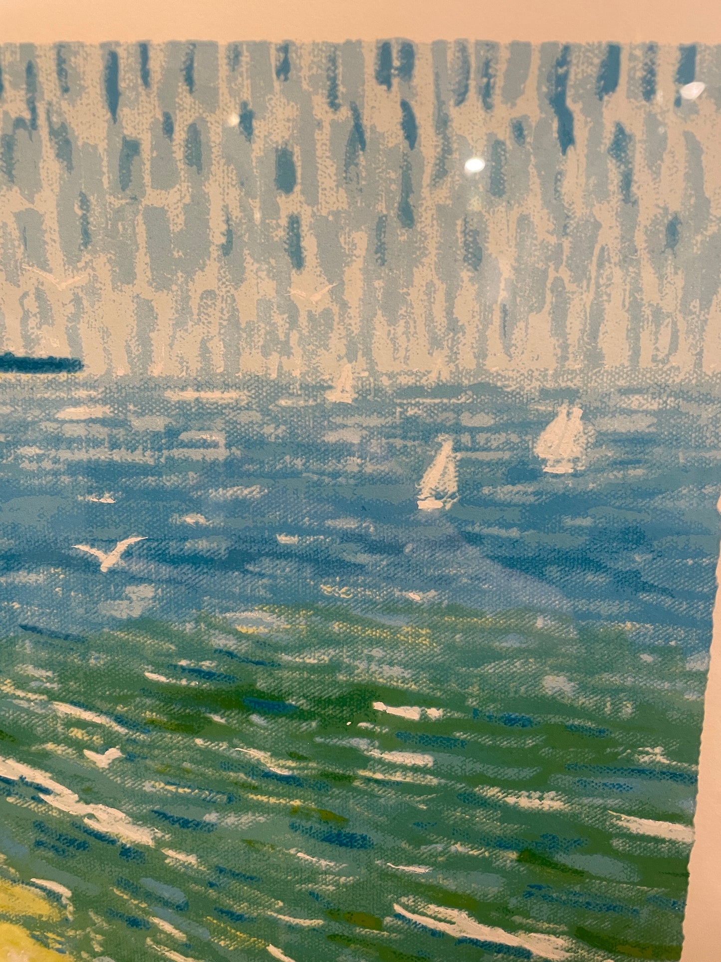 Bruce Wood Lake Scene Lithograph (0ND00P)