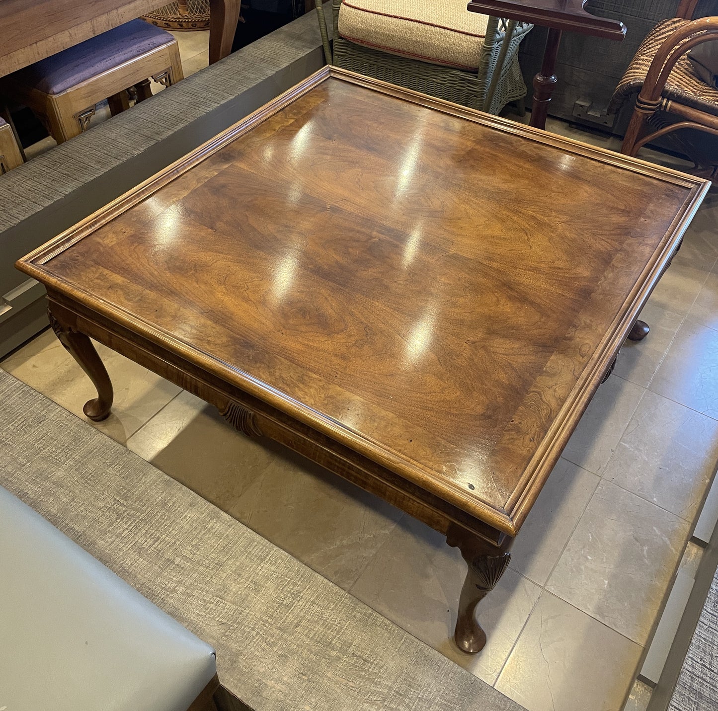 Vintage Baker Coffee Table AS IS (0JW004)