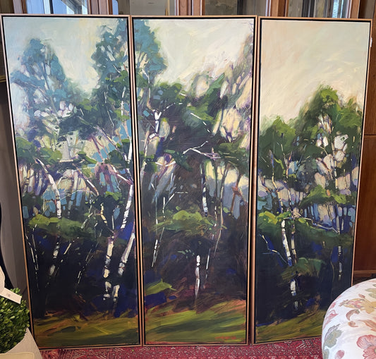 Jan Schmuckel Tryptic, Oil on Board (0JW003)