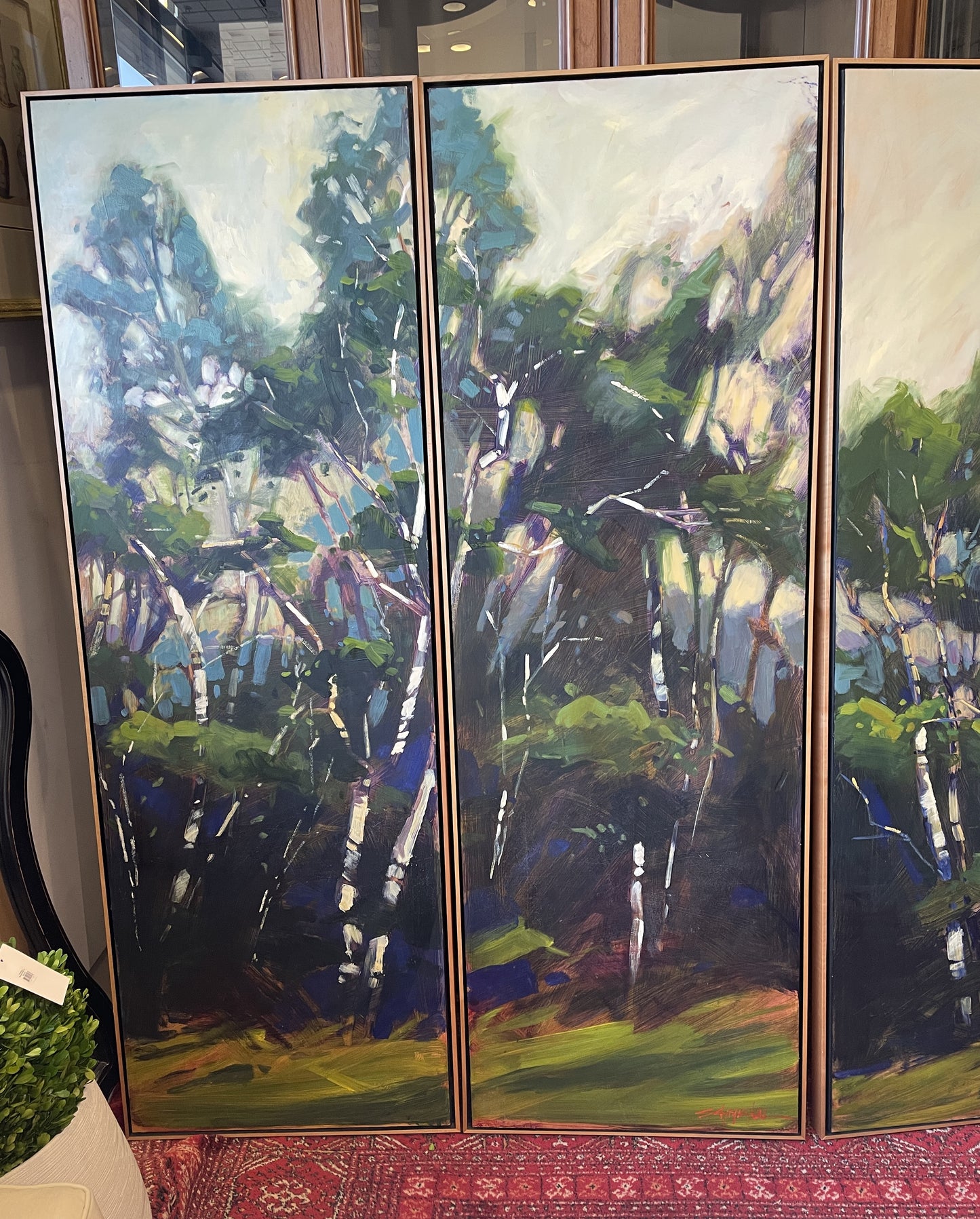 Jan Schmuckel Tryptic, Oil on Board (0JW003)