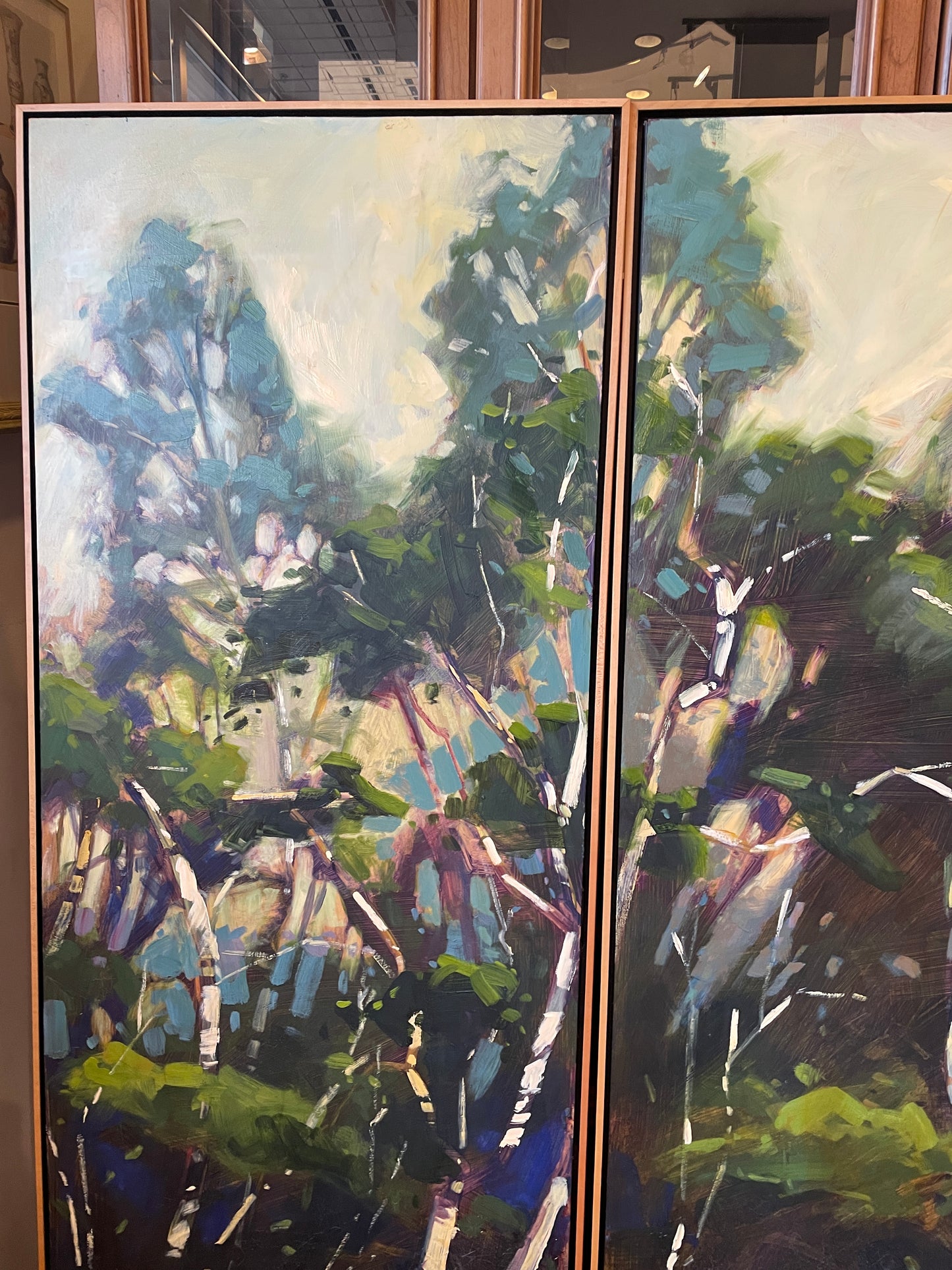 Jan Schmuckel Tryptic, Oil on Board (0JW003)