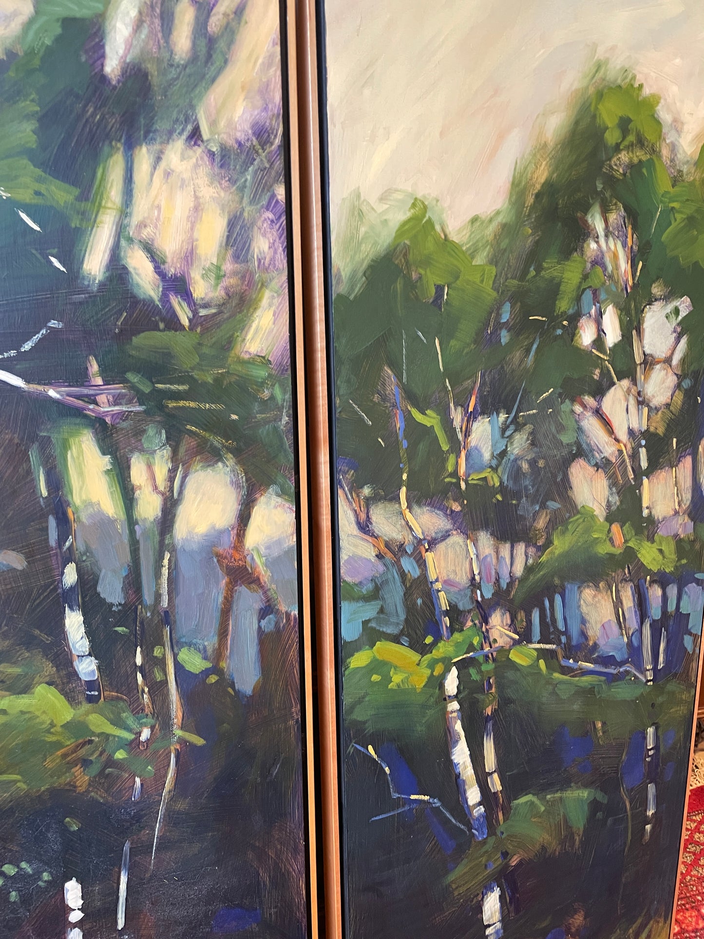 Jan Schmuckel Tryptic, Oil on Board (0JW003)