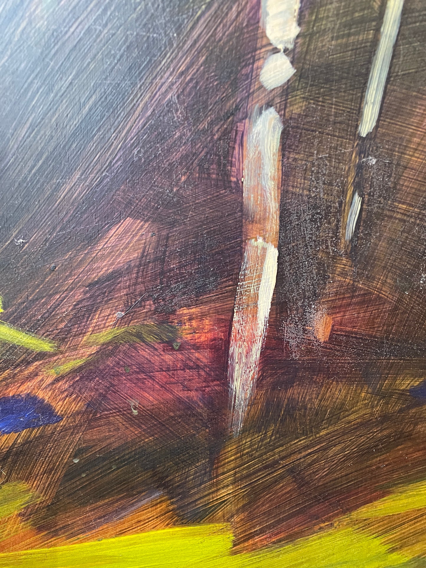 Jan Schmuckel Tryptic, Oil on Board (0JW003)