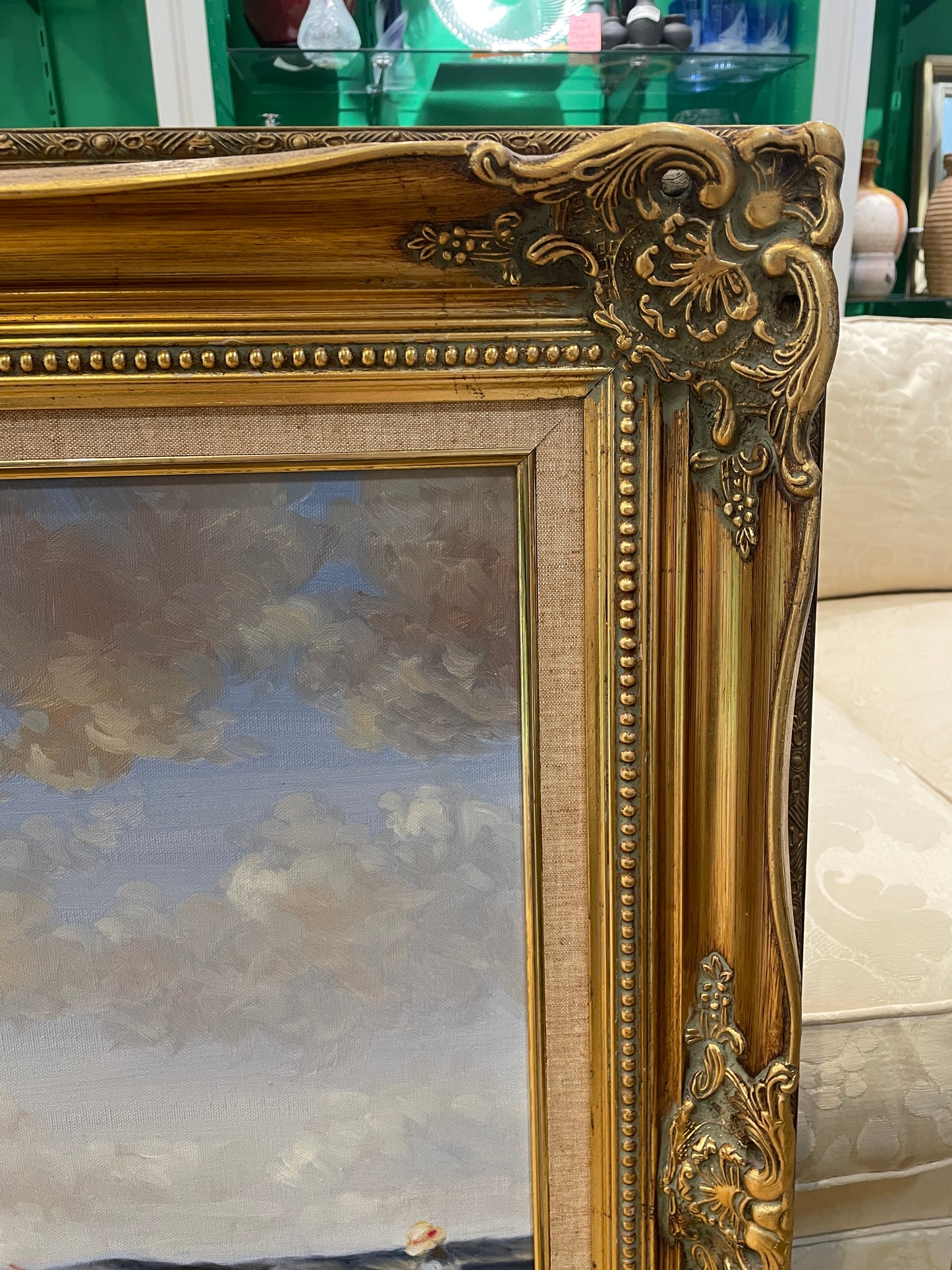 Lugano Candi Seascape Oil on canvas (0ND00G)