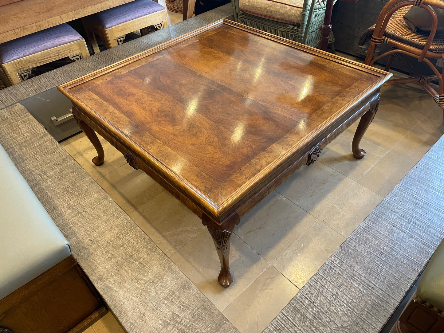 Vintage Baker Coffee Table AS IS (0JW004)