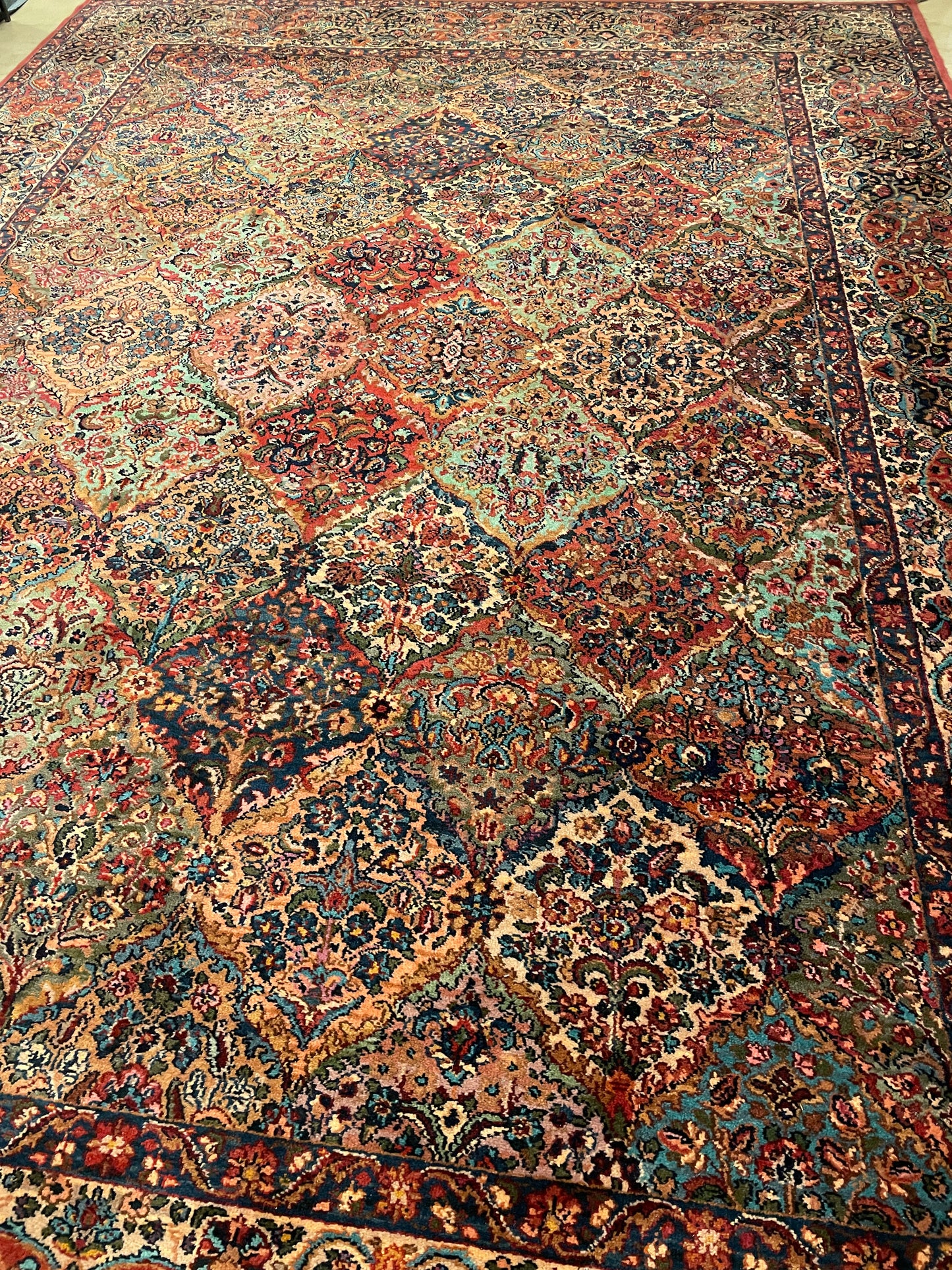 Karastan Jewel Kerman Machine Made Rug (Approx. 8'8x12'1) (0MW002)