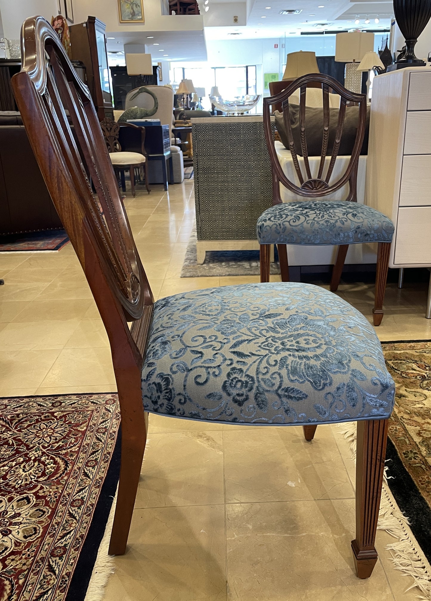 Set of 12 Baker Historic Charleston Dining Chairs (0BZ015)