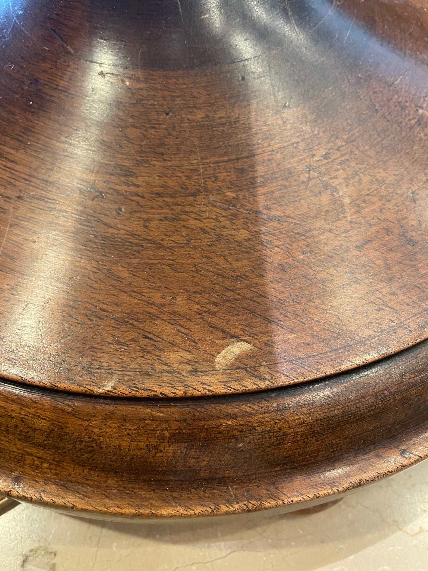 Mahogany Pencil Post Floor Lamp (0BZ005)