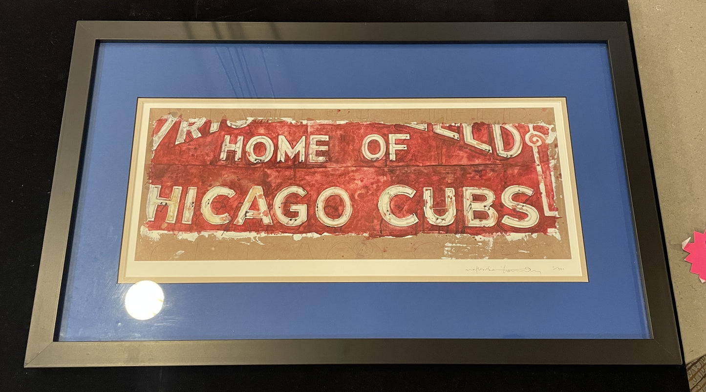 Chicago Cubs Lithograph (0NF005)