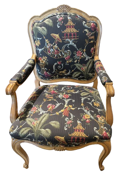 Chinoiserie Fauteuil Arm Chair (0FB002)