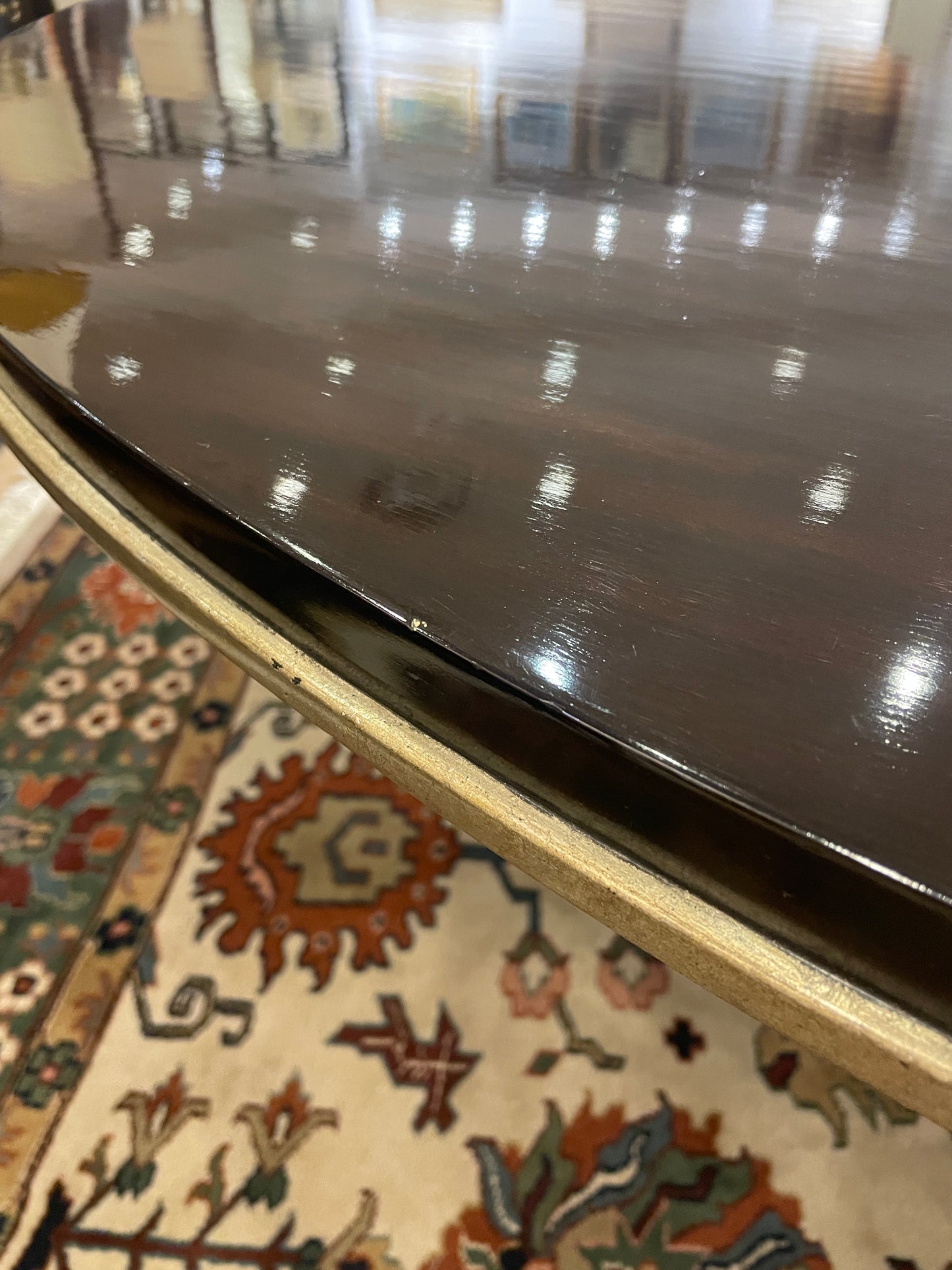 Bernhardt 72" Pedestal Round Dining Table (0N400N)