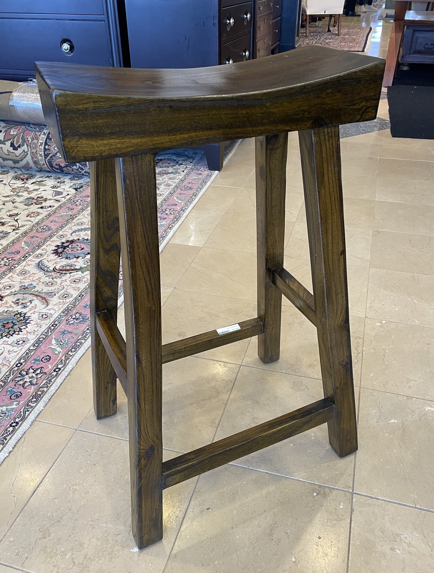 Saddle Bar Stool (5 Available) (0BZ00Y)