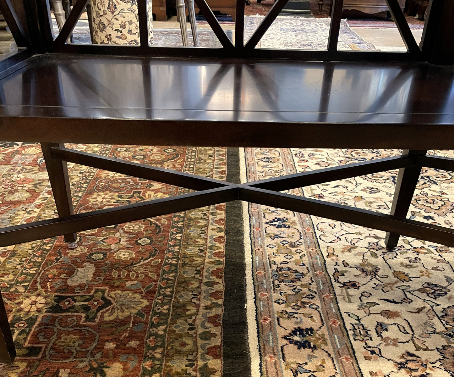 Gilded Electric Floor Chandelier