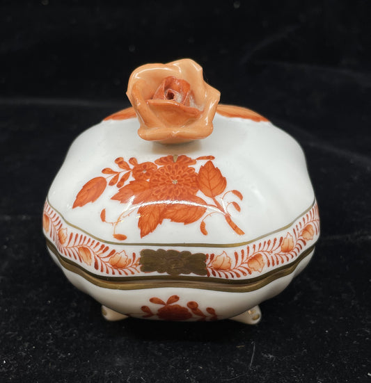 Herend Trinket Box with Lid (089009)