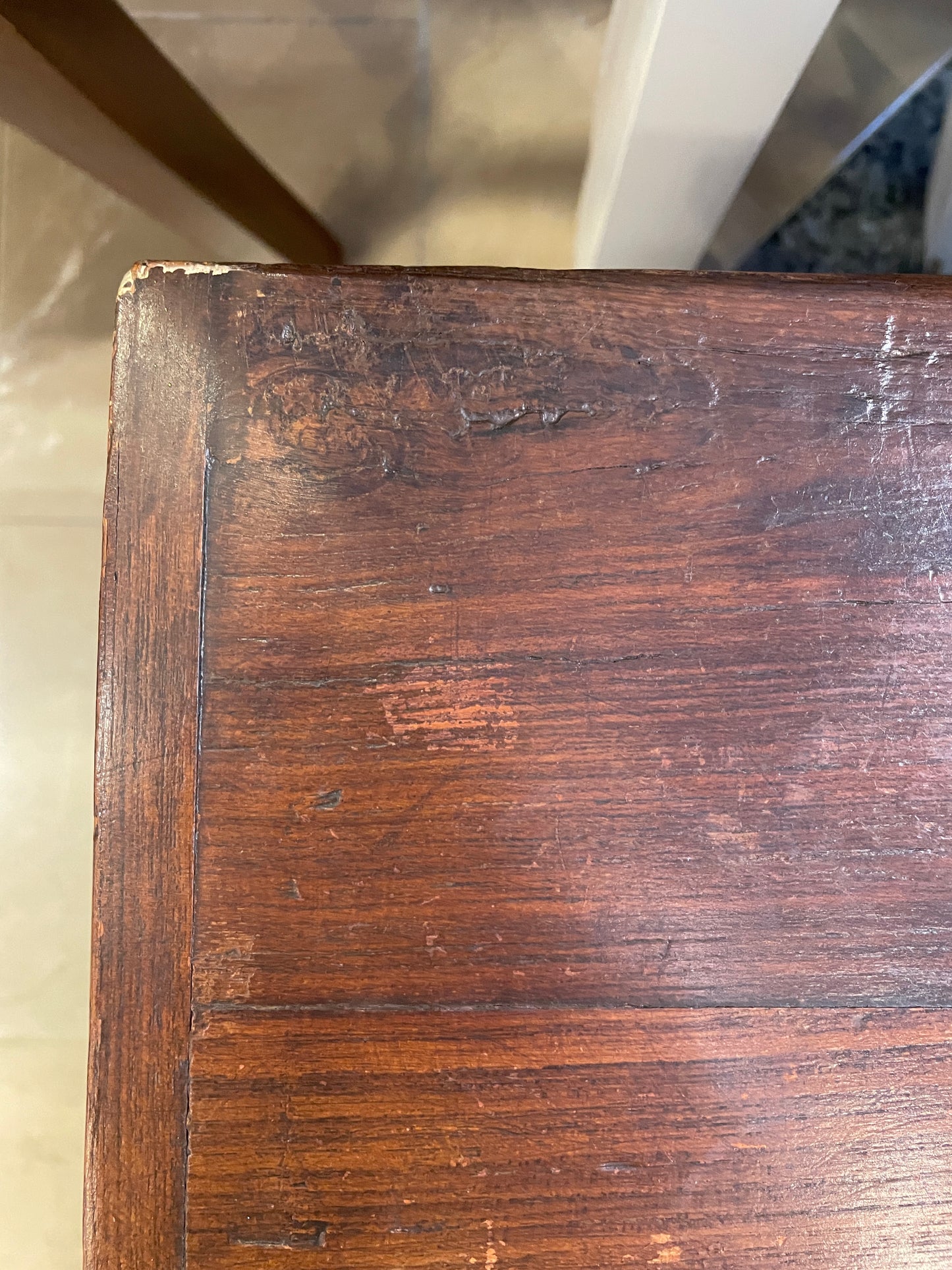 Carved Hope Chest AS IS (0BZ018)